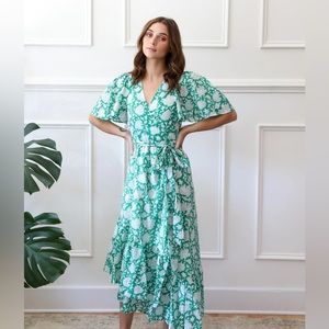 MILLE green dress